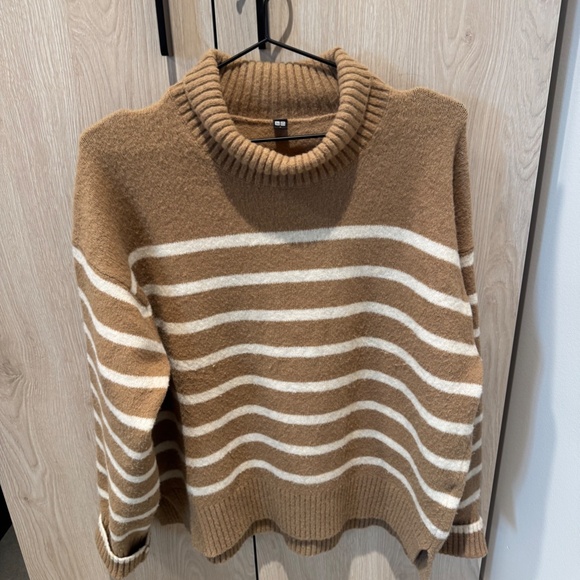 Uniqlo Souffle Yarn Long Sleeve Crew Neck Sweater Size M - Picture 4 of 6